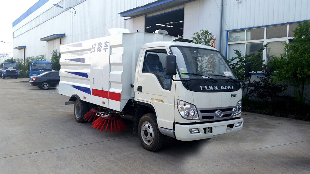 不上牌福田小卡掃路車